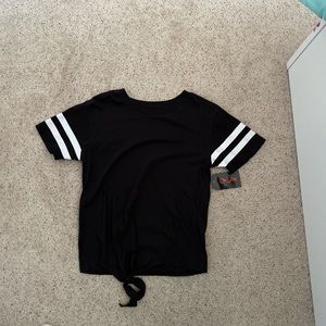 Black and white shirt